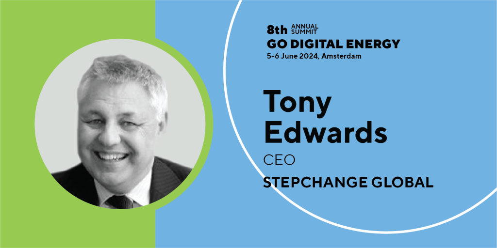 Tony Edwards will be taking part in GO Digital Energy, on learning from failure in implementing Digital and Decarbonisation Technologies